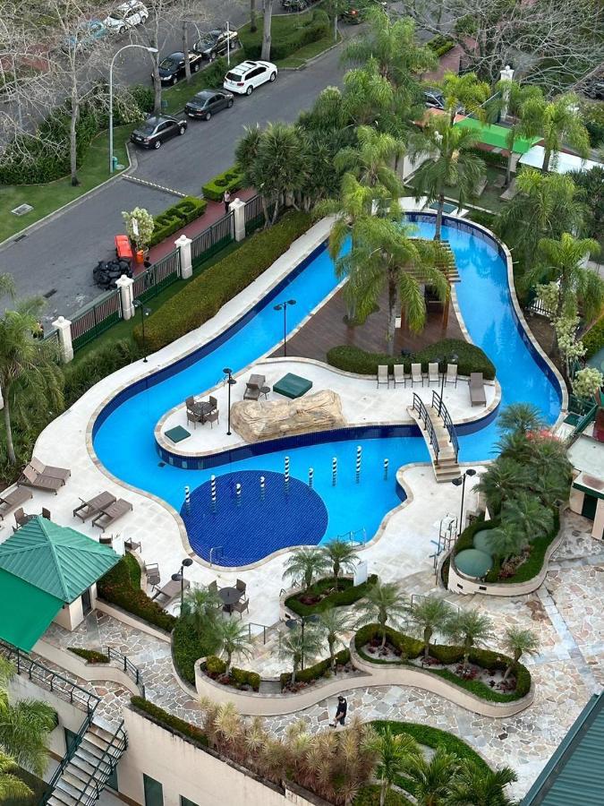 Flat Com Vista Panoramica -15- Na Barra Da Tijuca - Estacionamento Gratuito - Frigobar - Ar Condicionado - Piscina - Academia - Balsa Para Praia Gratis - Varanda - Vista Parcial Mar E Lagoa Ріо-де-Жанейро Екстер'єр фото