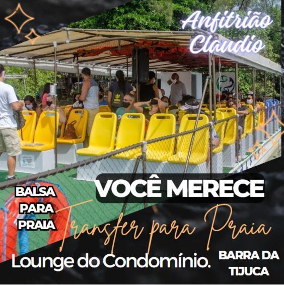 Flat Com Vista Panoramica -15- Na Barra Da Tijuca - Estacionamento Gratuito - Frigobar - Ar Condicionado - Piscina - Academia - Balsa Para Praia Gratis - Varanda - Vista Parcial Mar E Lagoa Ріо-де-Жанейро Екстер'єр фото